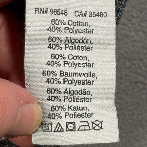 Oakley Hoodie Mens XL Gray Spellout Logo Pullover Sweatshirt Pocket Athleisure - Picture 11 of 11